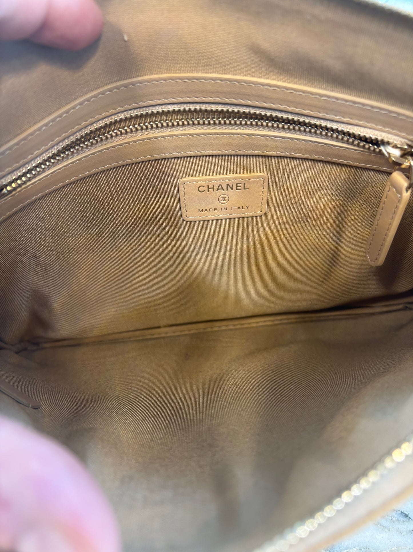 Chanel Deauville O-Case Clutch/Pouch