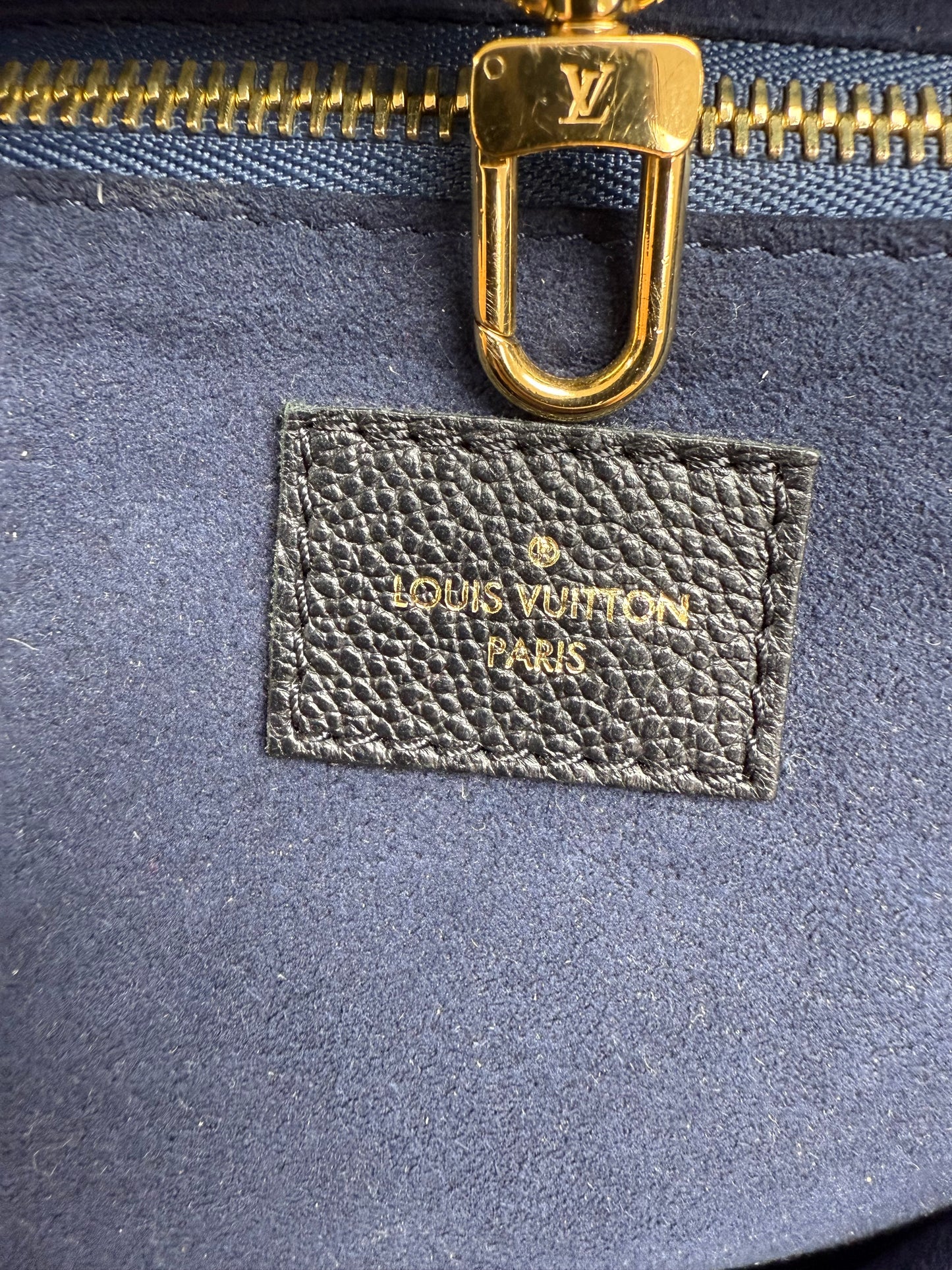 Louis Vuitton Empreinte Monogram Giant Neverfull MM Black