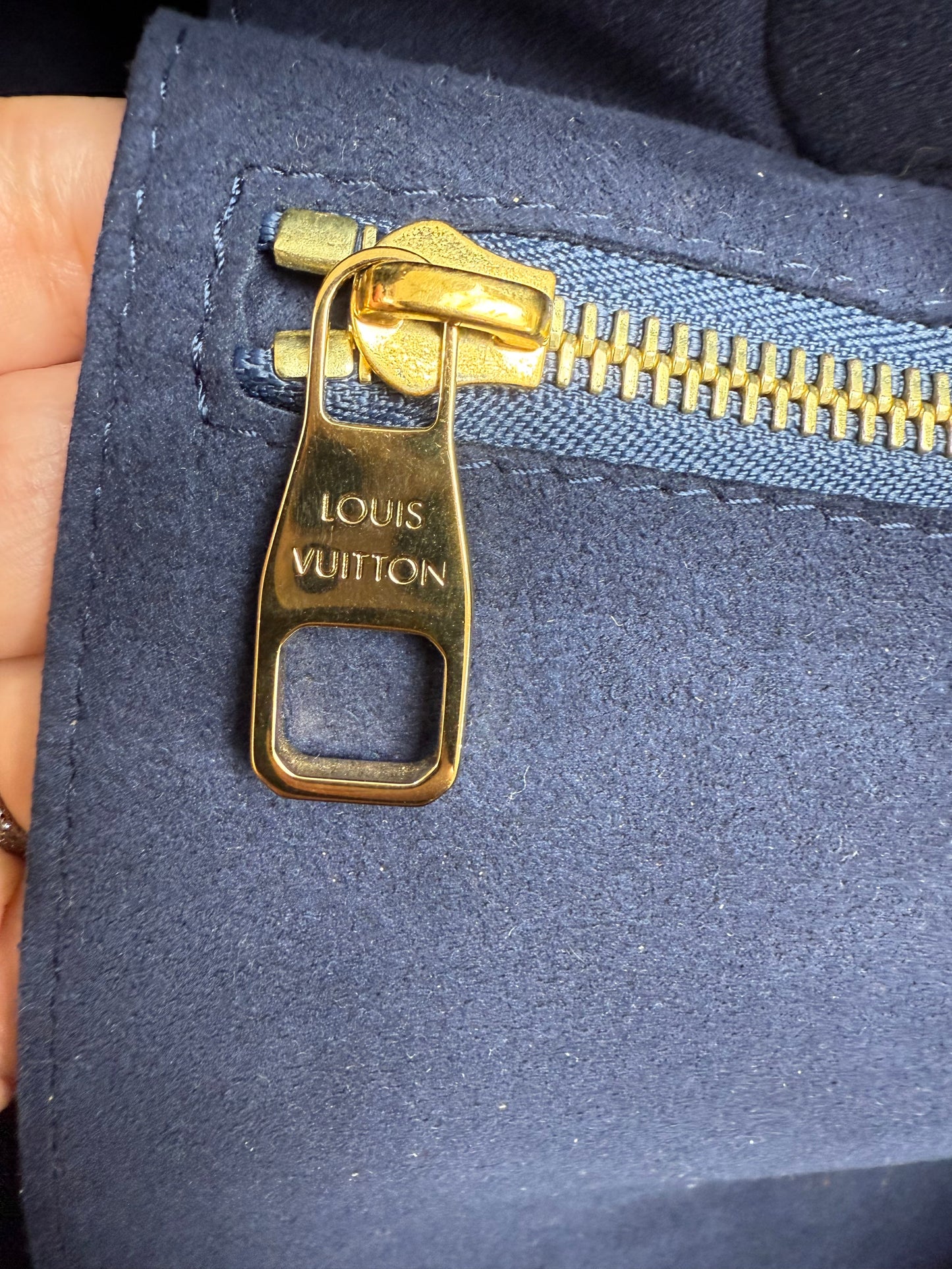 Louis Vuitton Empreinte Monogram Giant Neverfull MM Black
