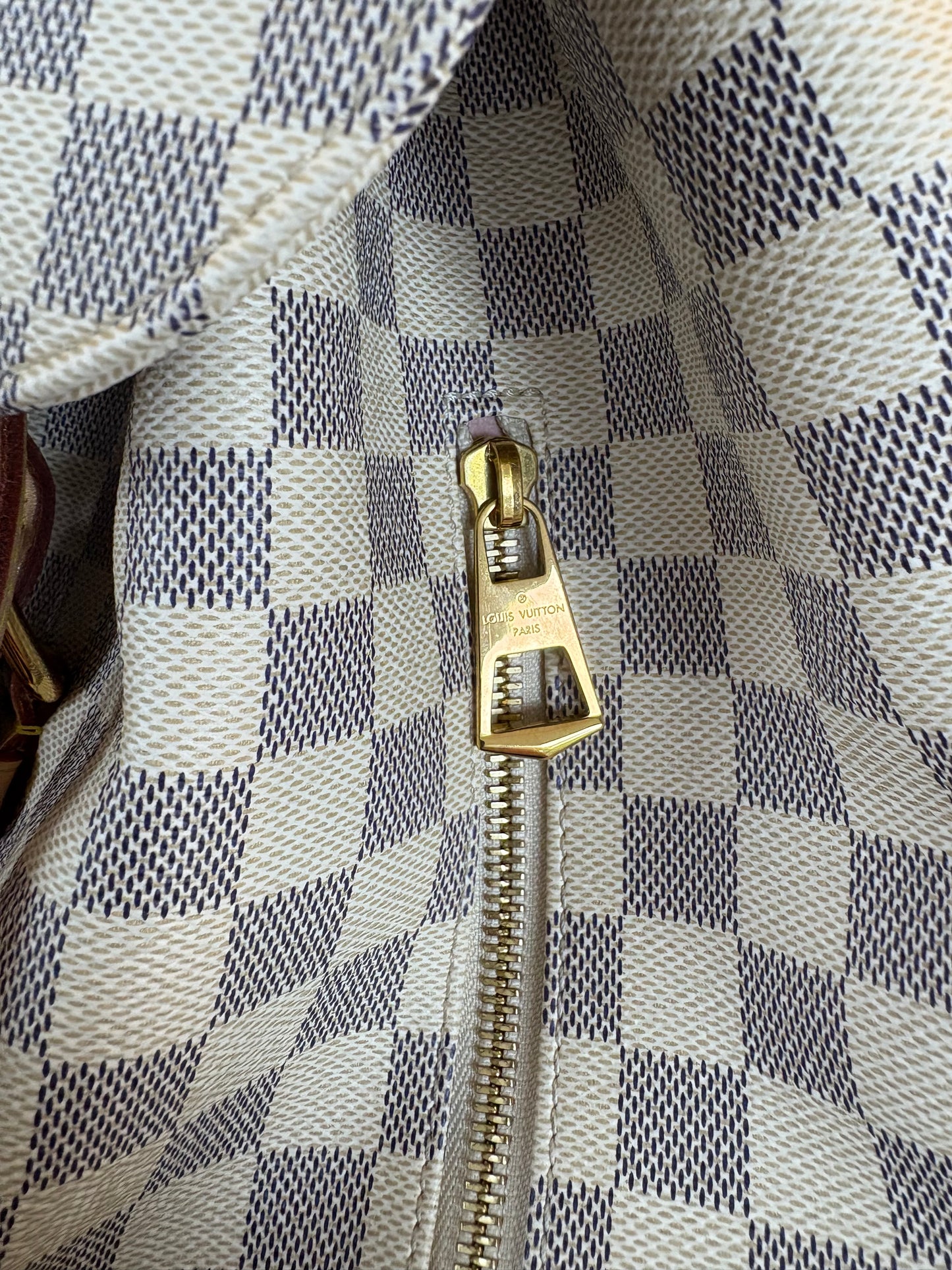 LOUIS VUITTON Sperone backpack Damier Azur
