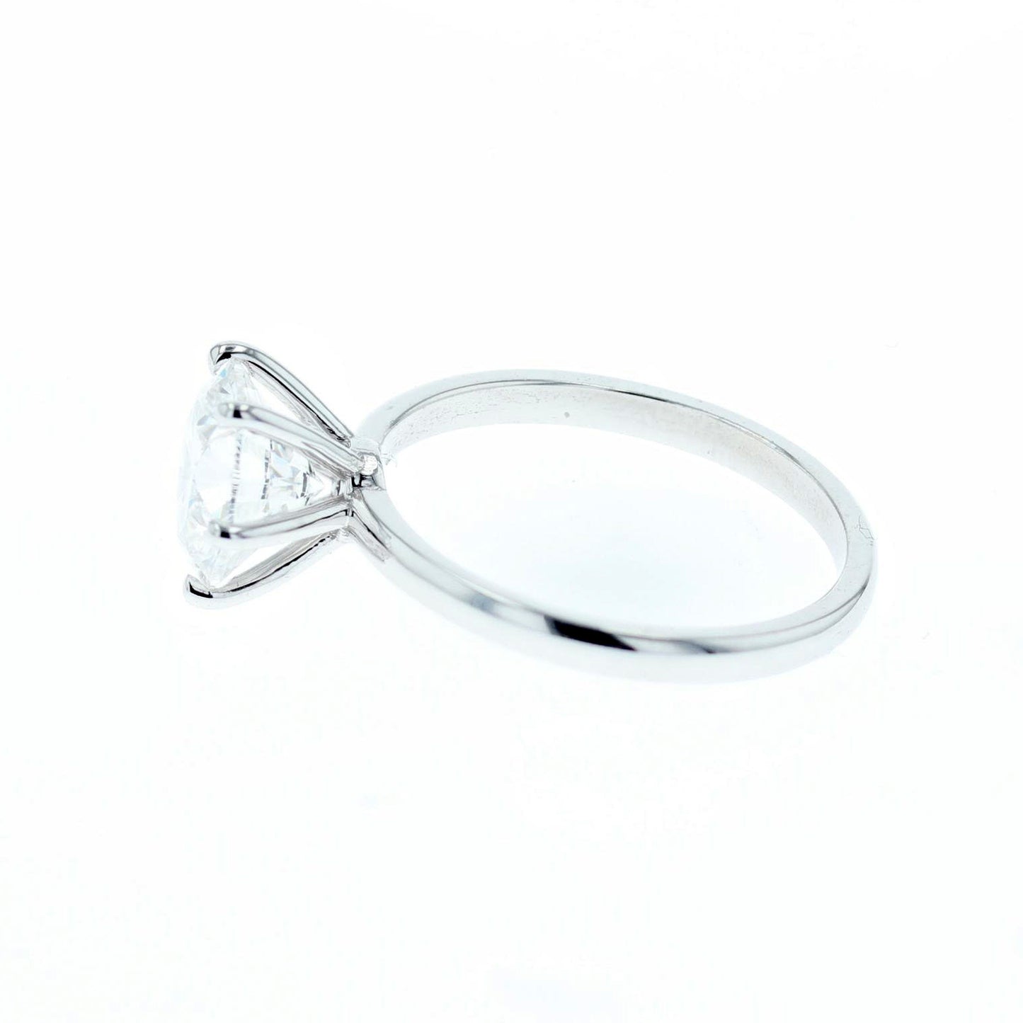 2.04ct Lab Grown Diamond Engagement Ring 14k White Gold