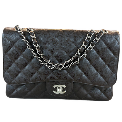 CHANEL Brown Jumbo Single Classic Flap