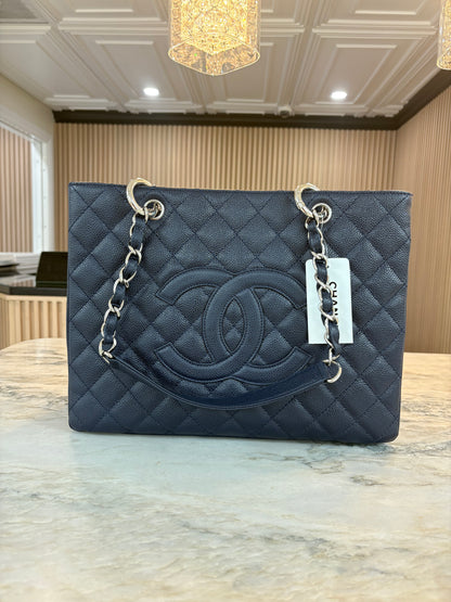 Chanel GST Tote Navy Caviar