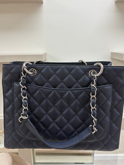 Chanel GST Tote Navy Caviar