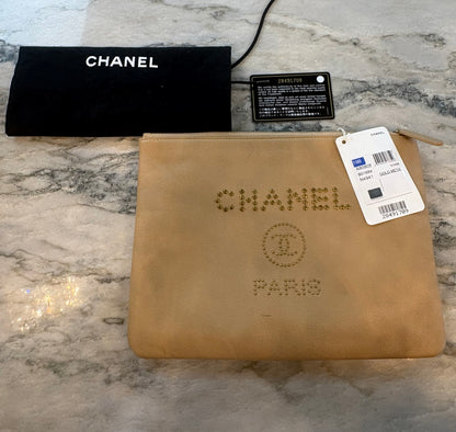 Chanel Deauville O-Case Clutch/Pouch