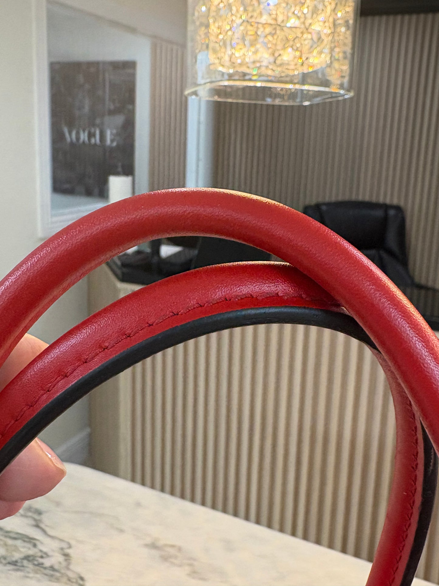 LOUIS VUITTON Monogram Escale Onthego GM Rouge