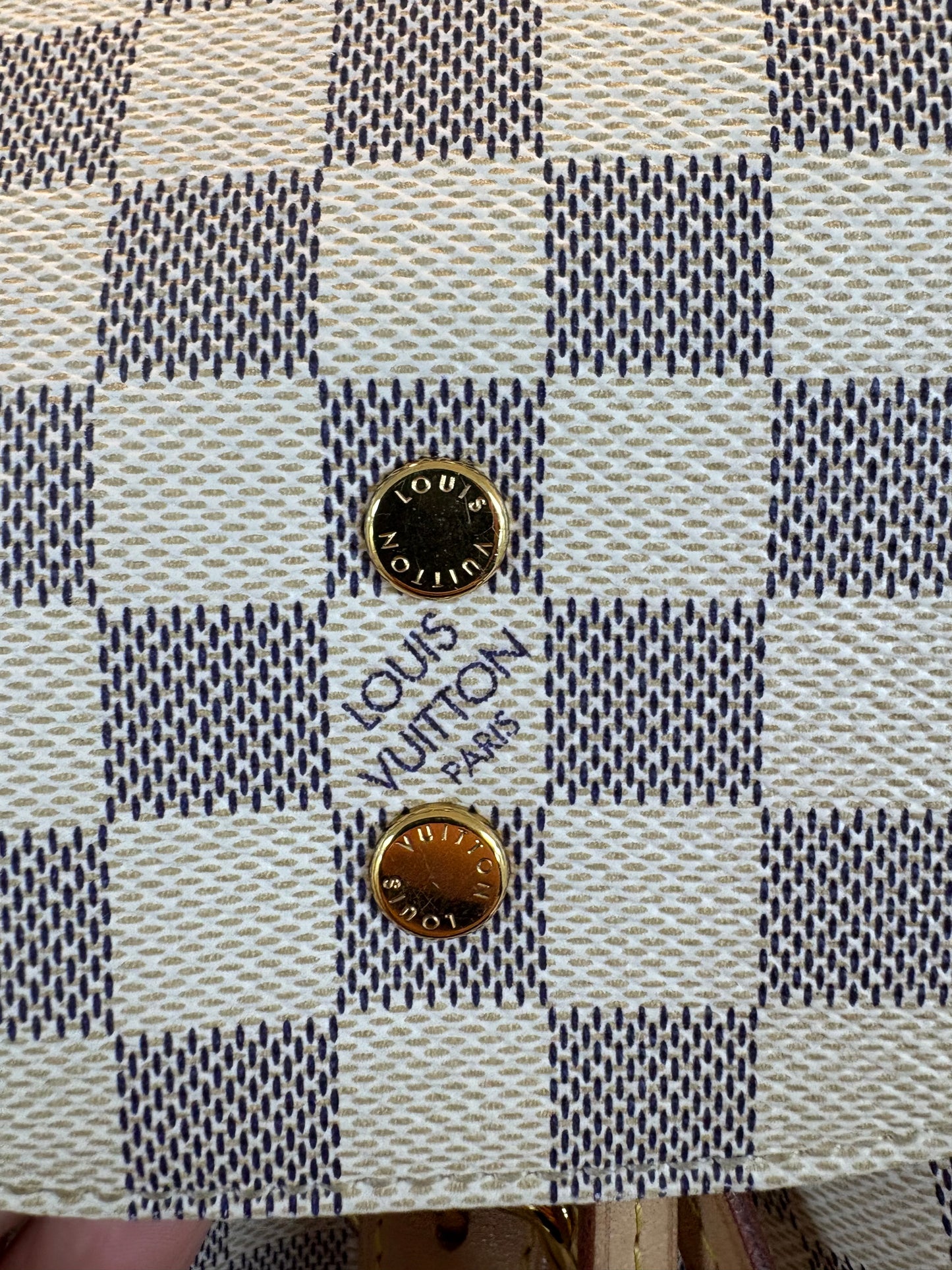 LOUIS VUITTON Sperone backpack Damier Azur