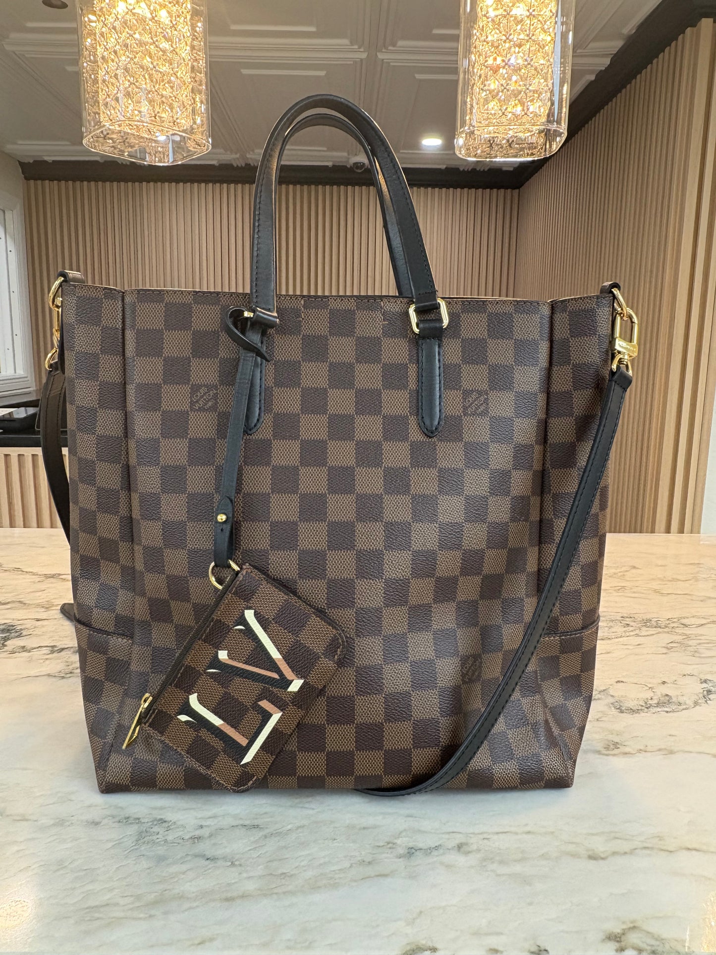 LOUIS VUITTON Belmont Tote MM