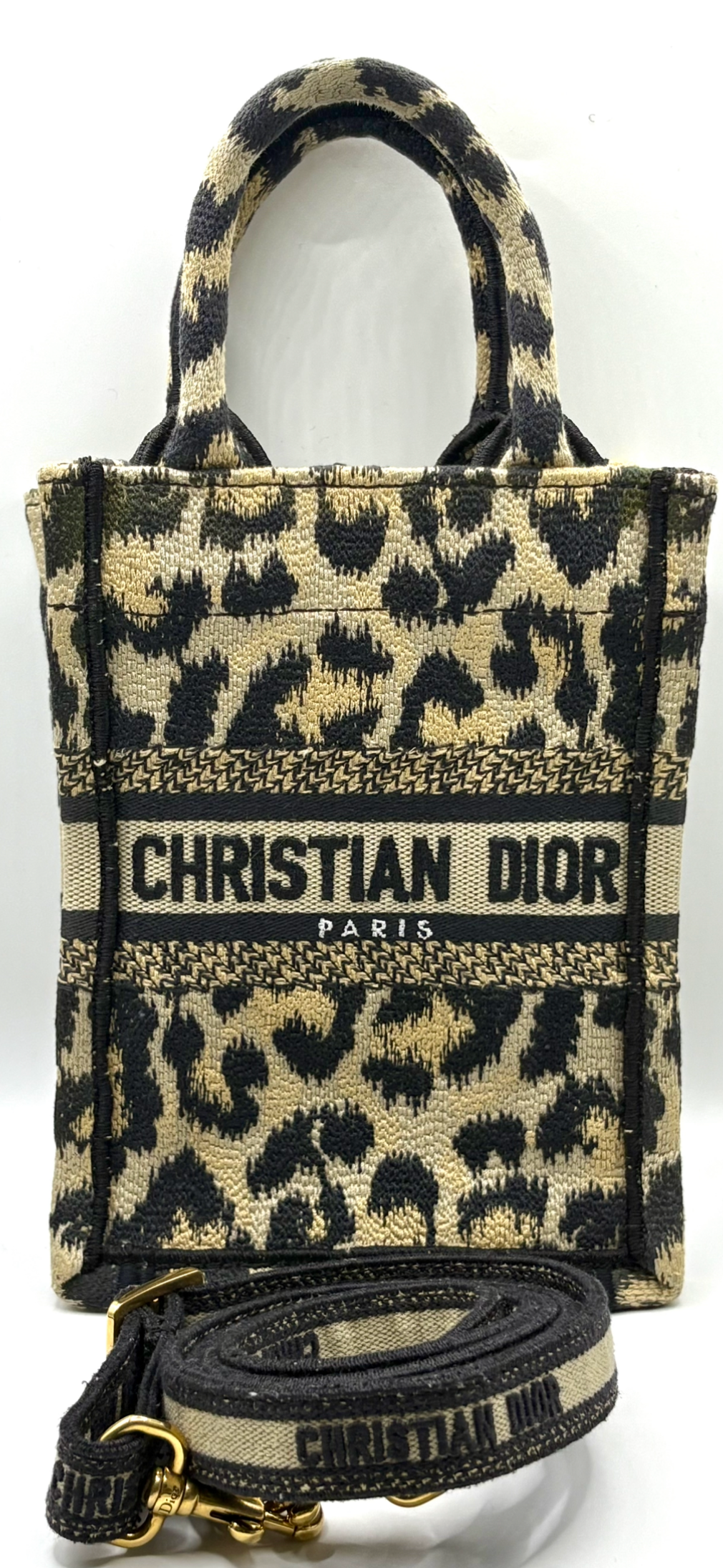 Dior mini book tote