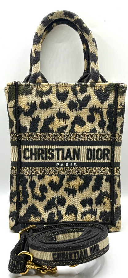 Dior mini book tote