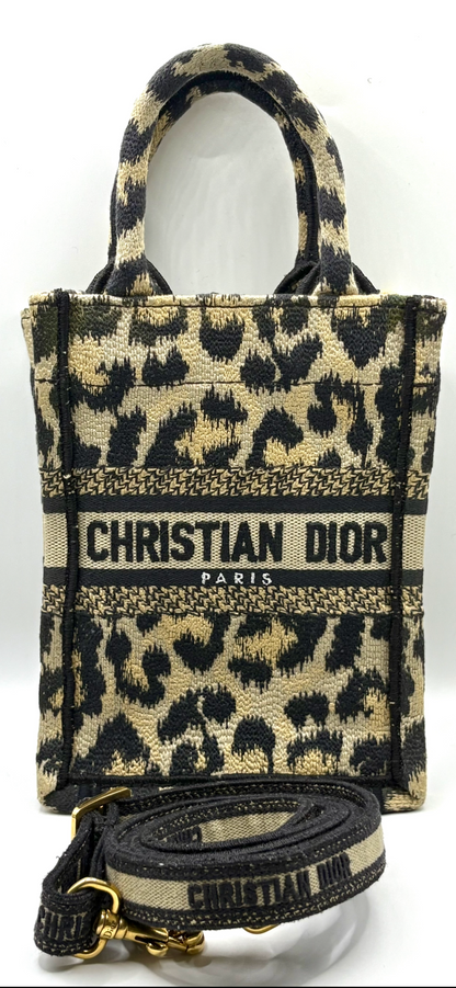 Dior mini book tote